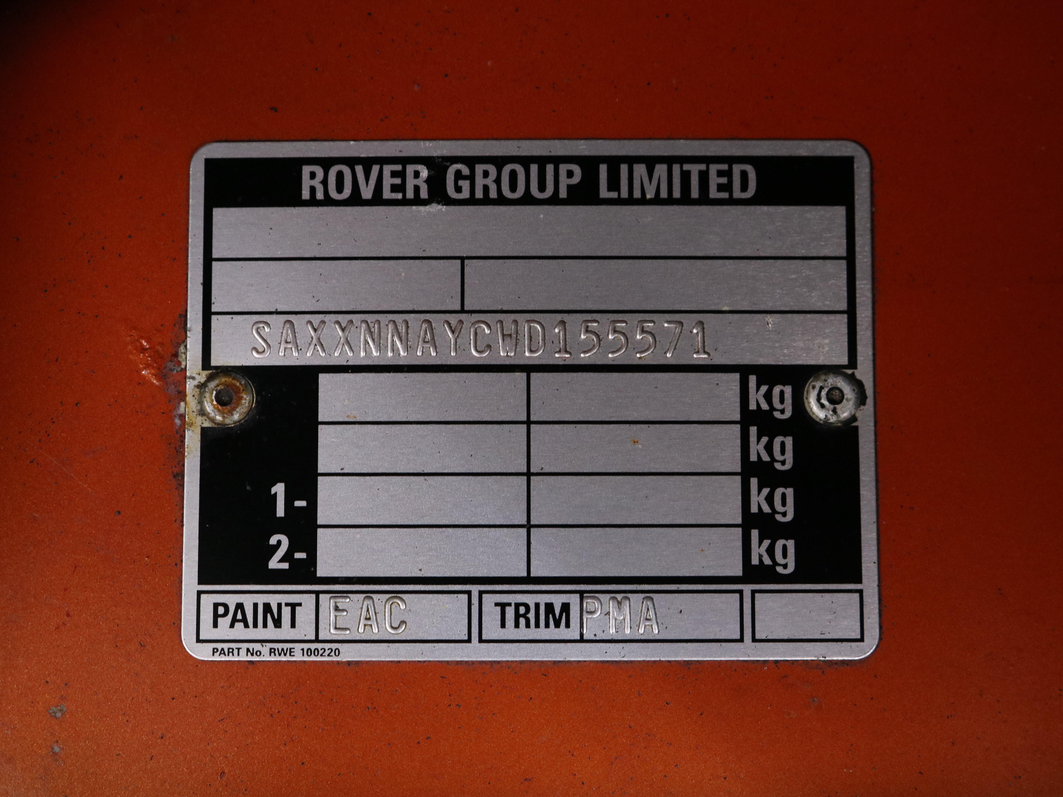 1998 Rover Mini 46