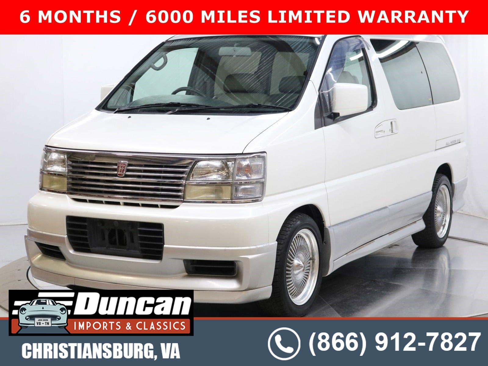 Used 1998 Nissan Elgrand For Sale at Duncan Imports and