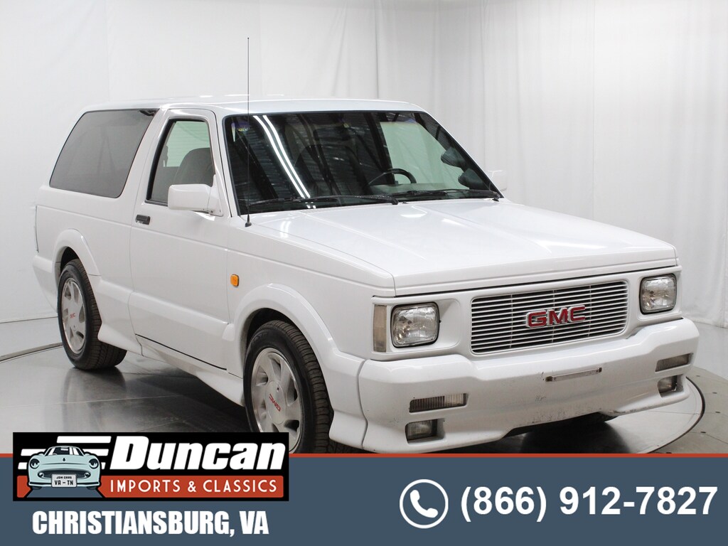 Used 1993 GMC Typhoon For Sale at Duncan Imports and Classic Cars VIN