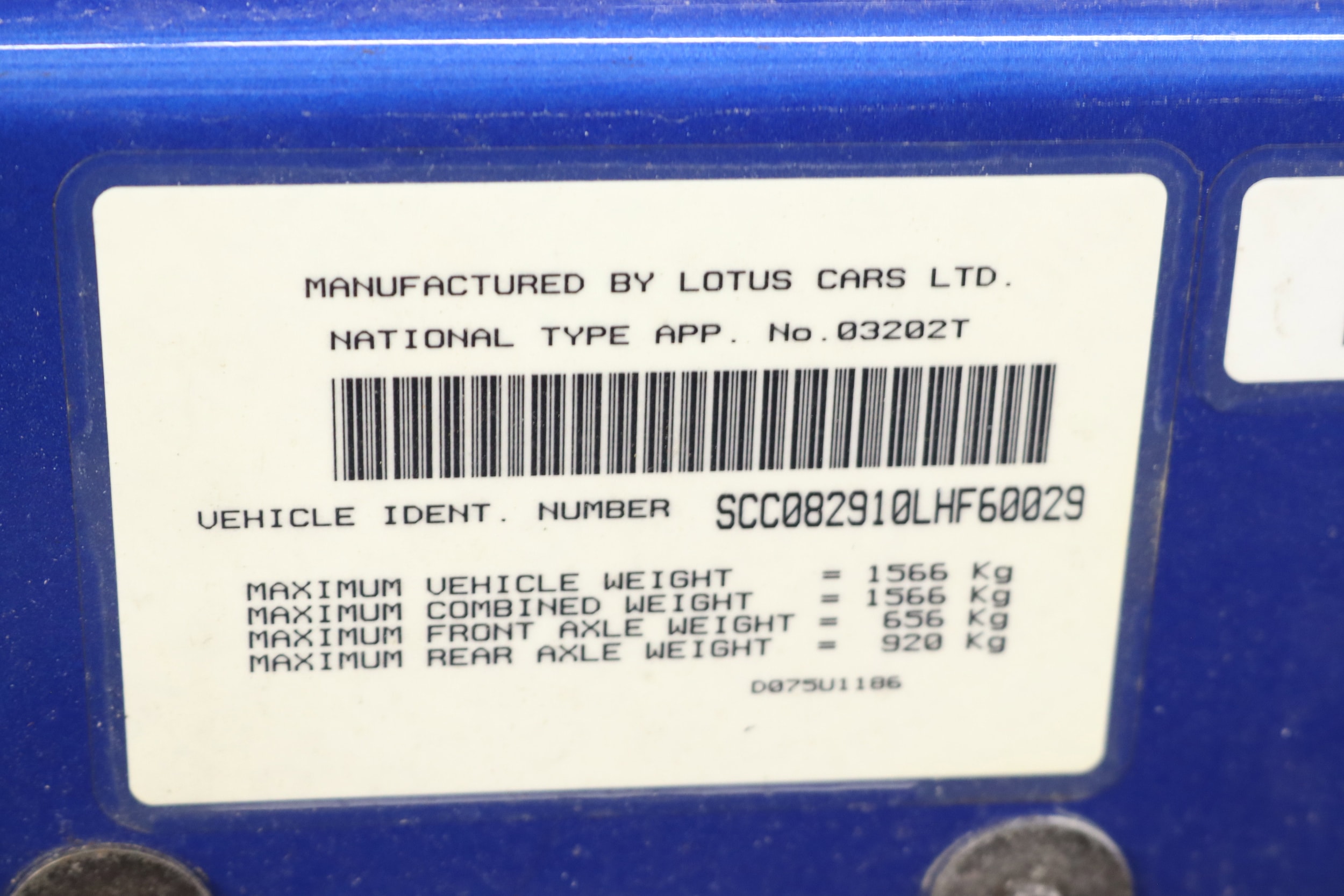 1990 Lotus Espirit Turbo SE 92