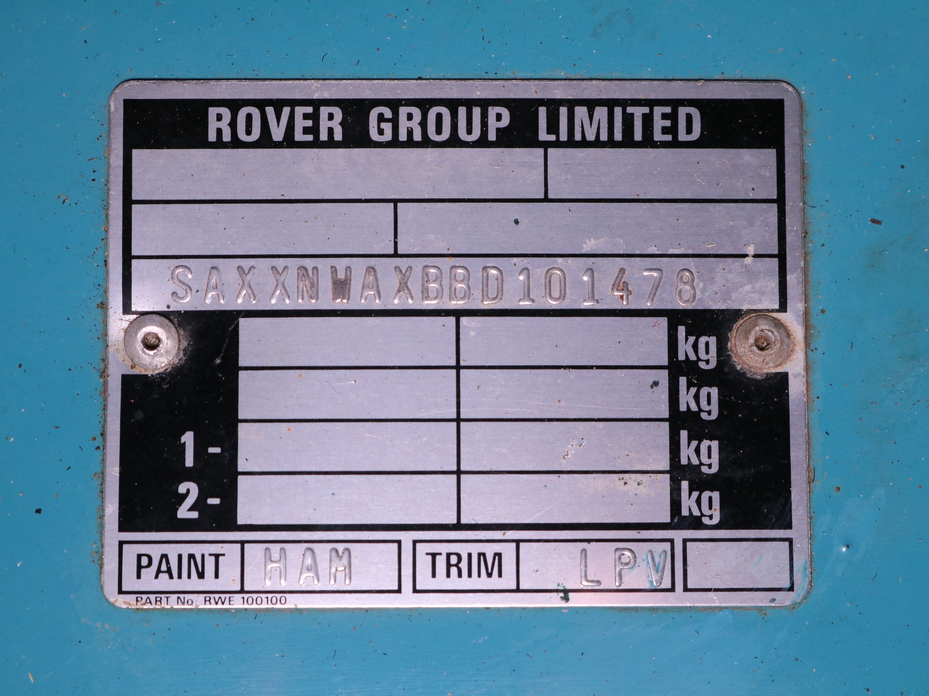 1996 Rover Mini 46