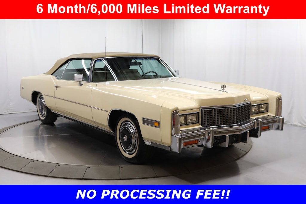 Used 1976 Cadillac Eldorado Convertible