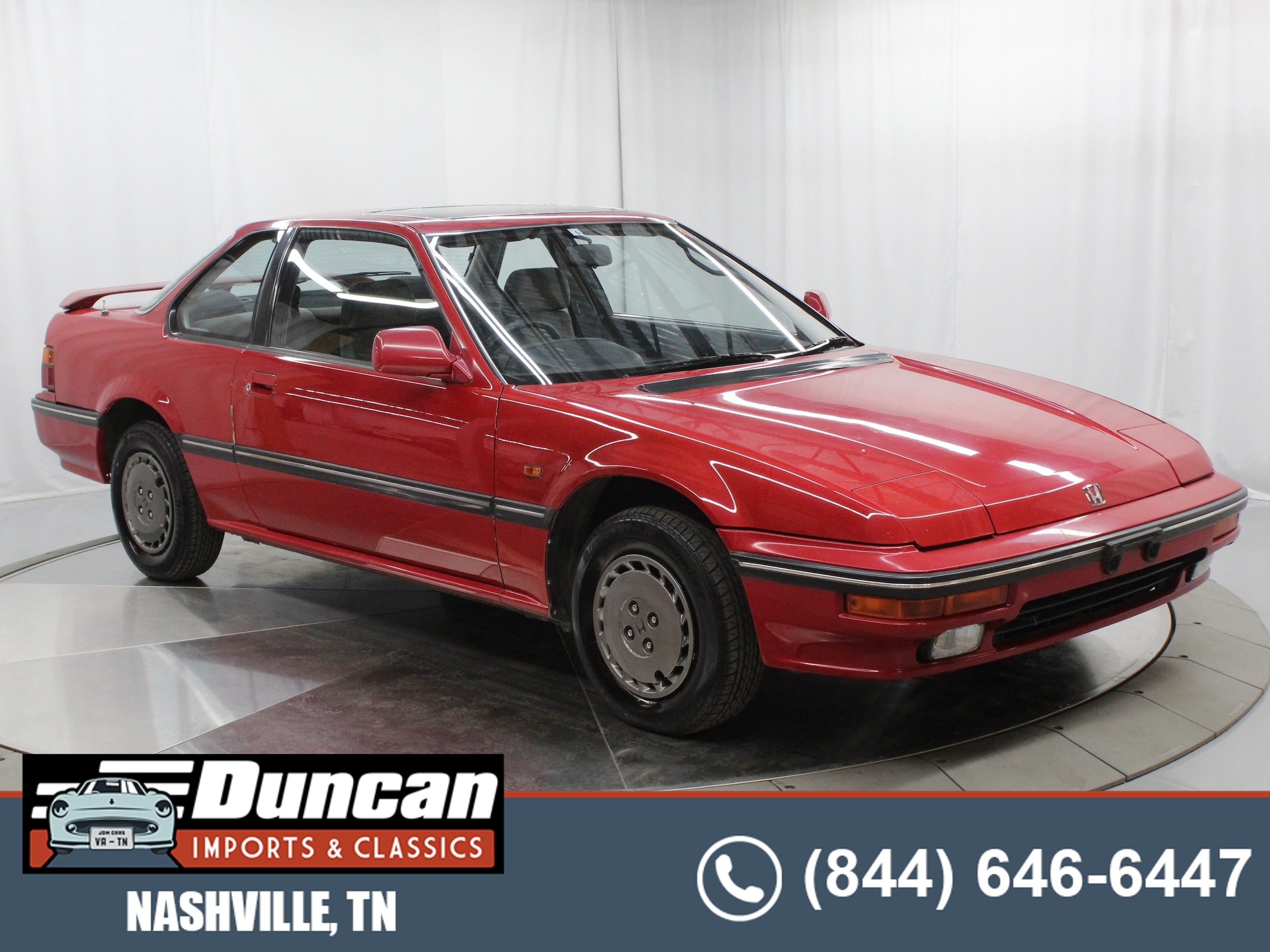 Used 1988 Honda Prelude For Sale at Duncan Imports and Classic Cars