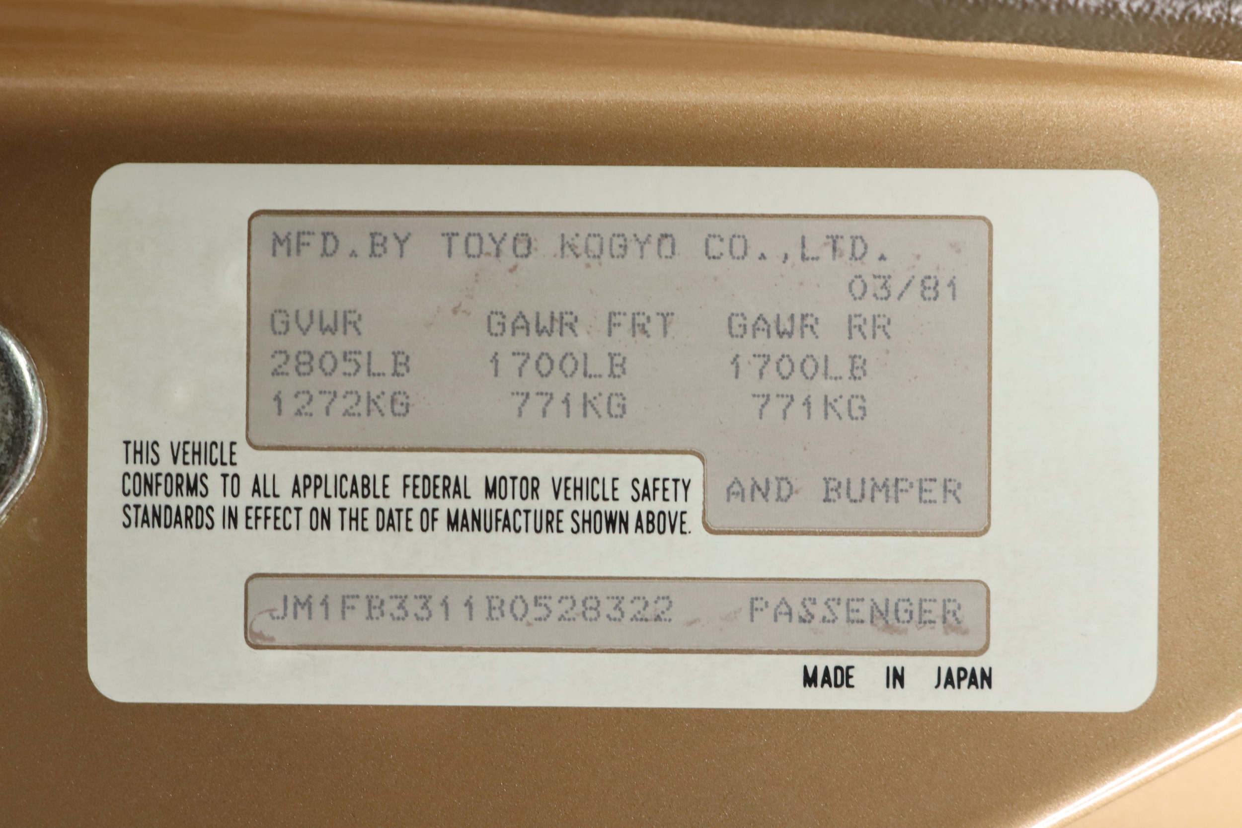 1981 Mazda RX-7 134