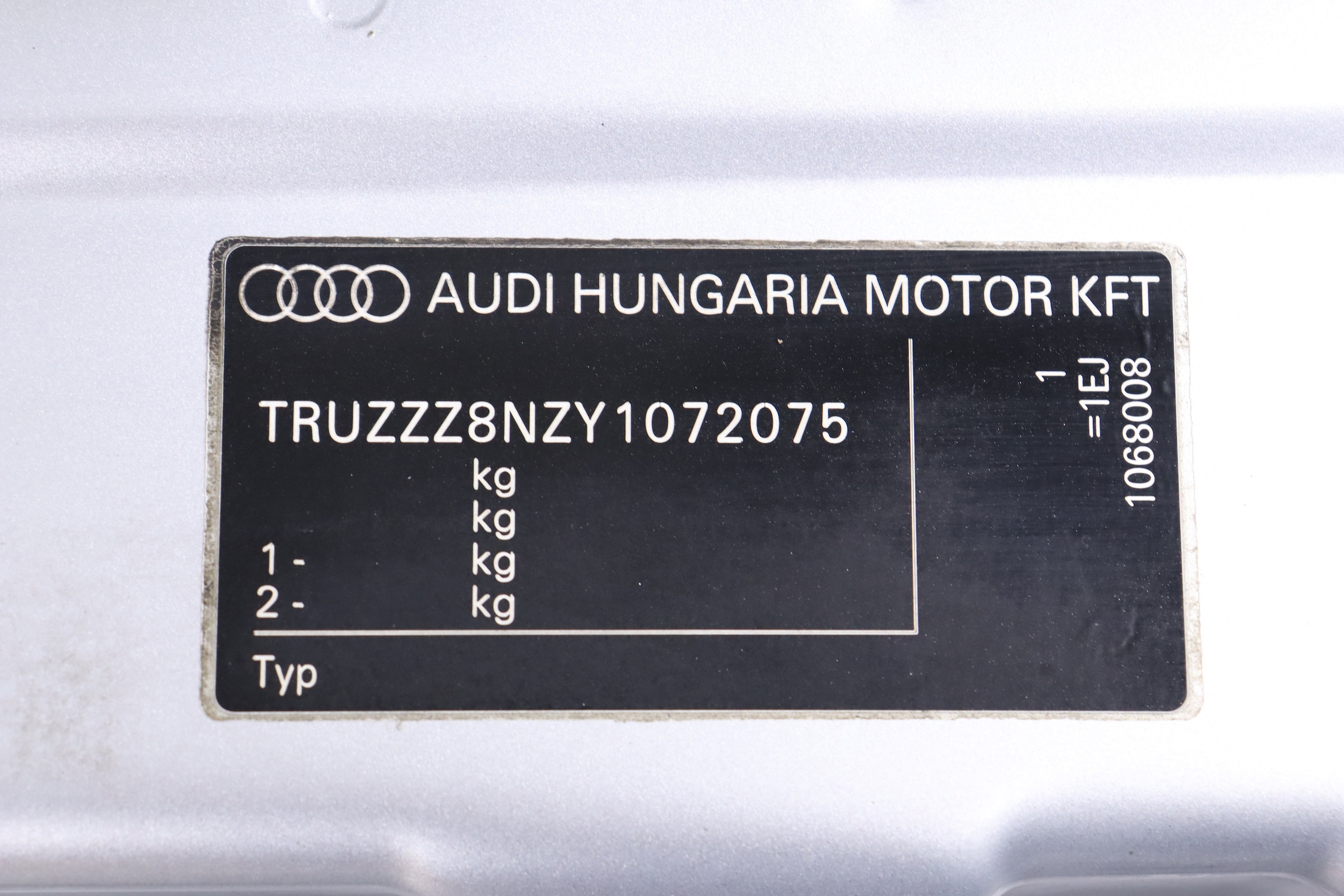 2000 Audi TT 60