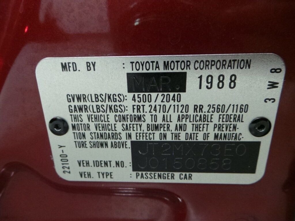 1988 Toyota Cressida 46