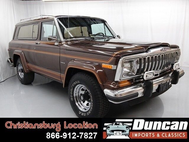 Used 1983 Jeep Cherokee For Sale at Duncan Imports and Classic