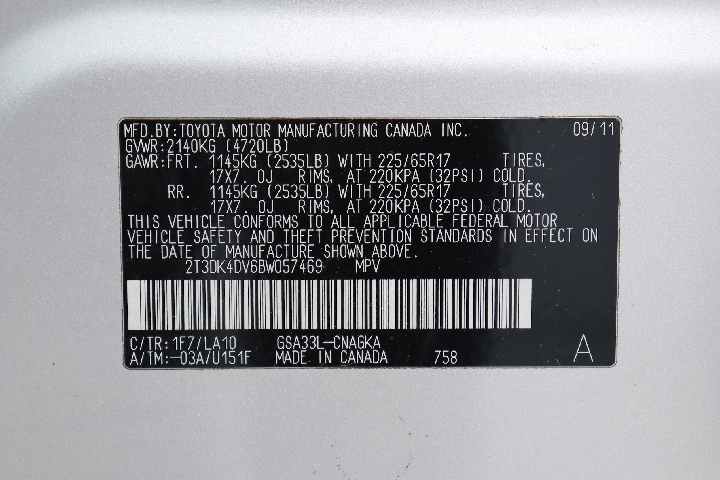 2011 Toyota RAV4 61