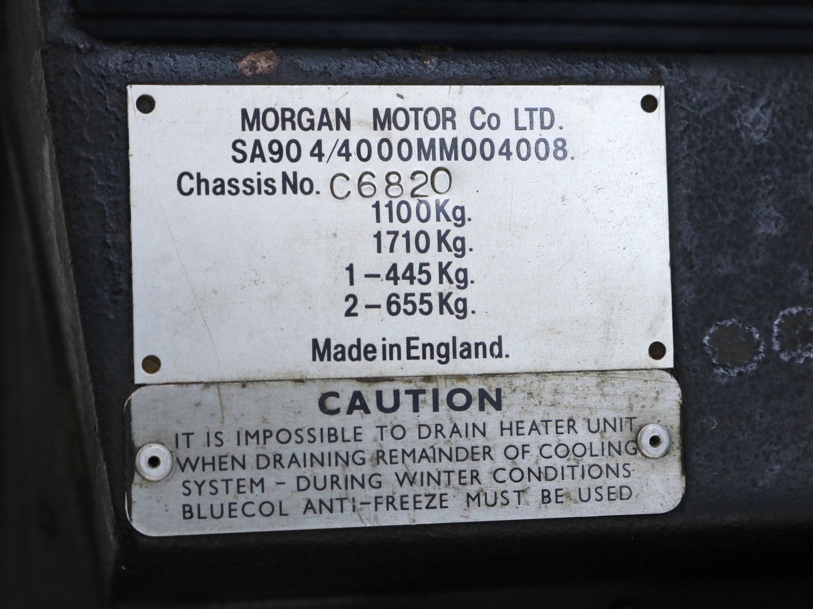 1985 Morgan 4/4 58