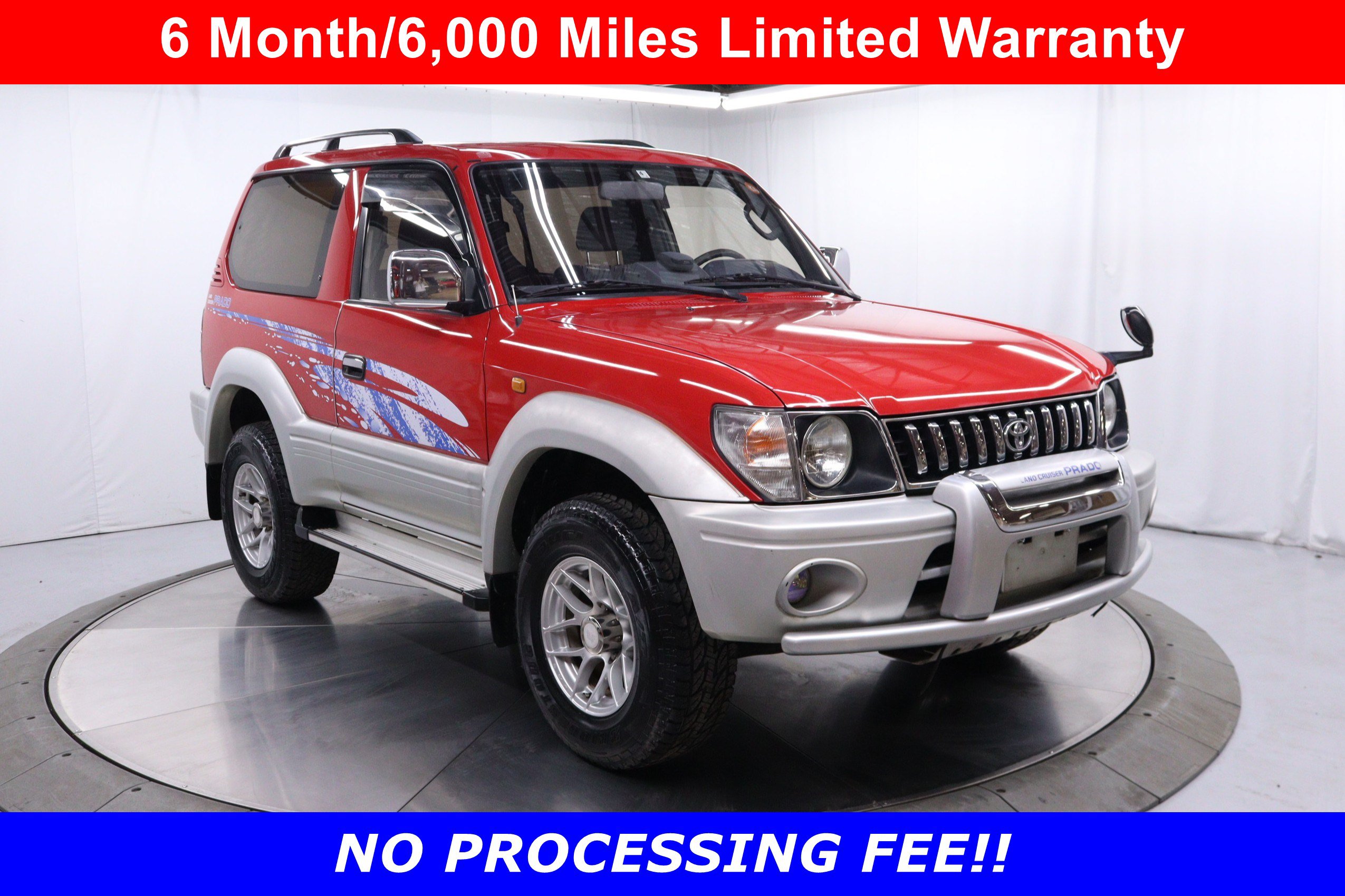 1998 Toyota Land Cruiser Prado Left Hand Drive SUV