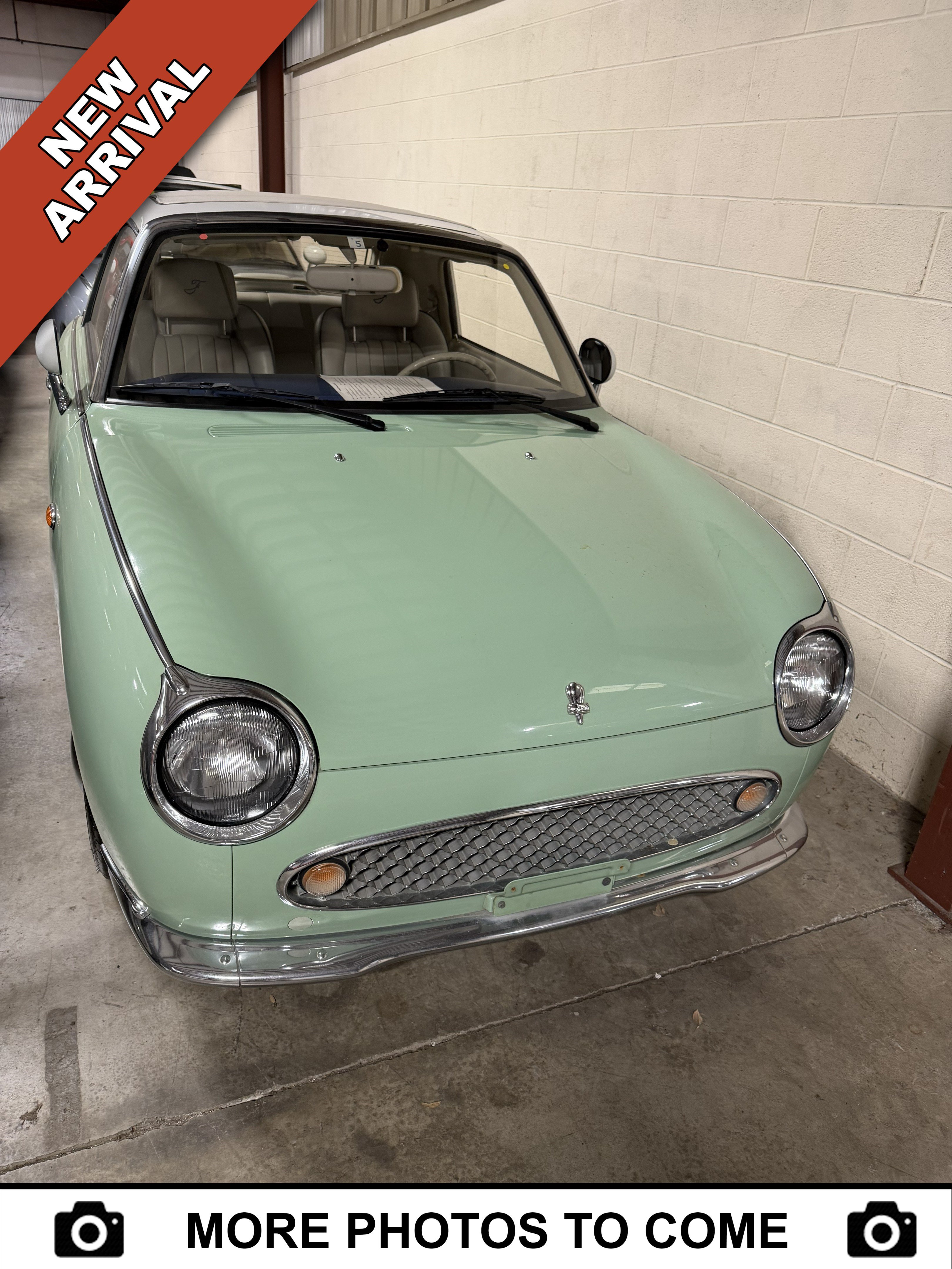 1991 Nissan Figaro Left Hand Drive Convertible