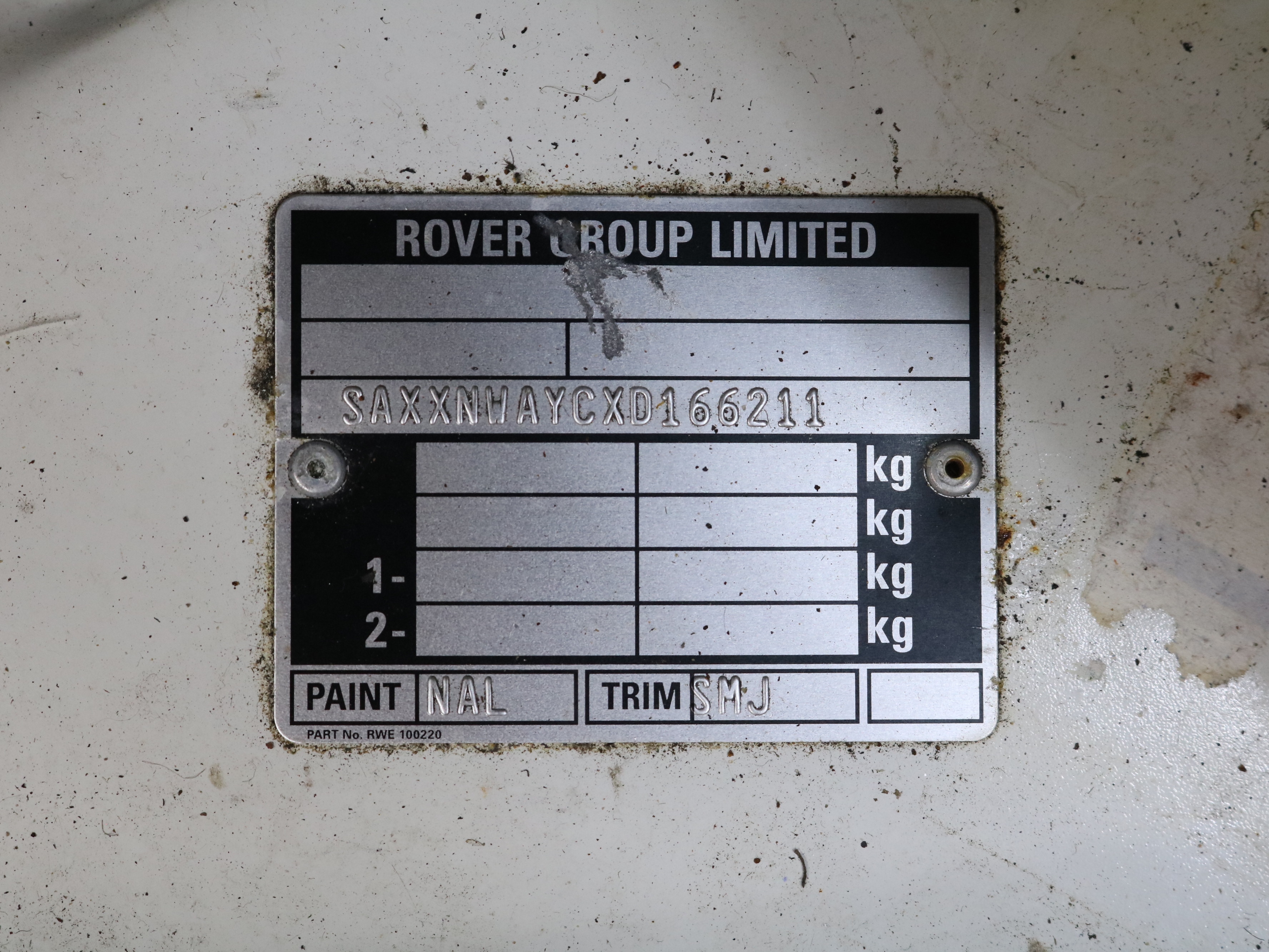 1998 Rover Mini 43