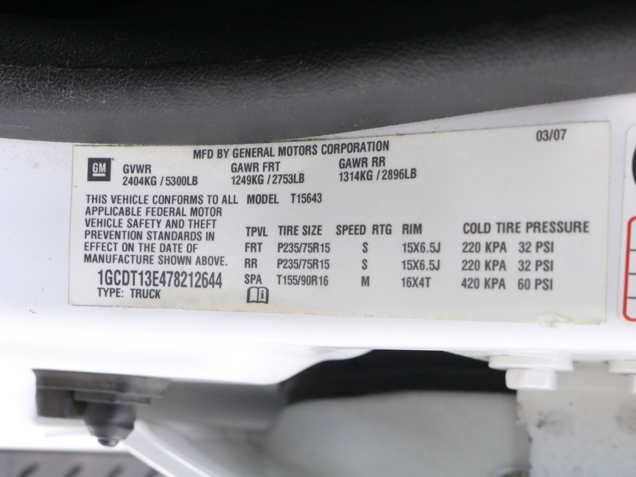 2007 Chevrolet Colorado 56