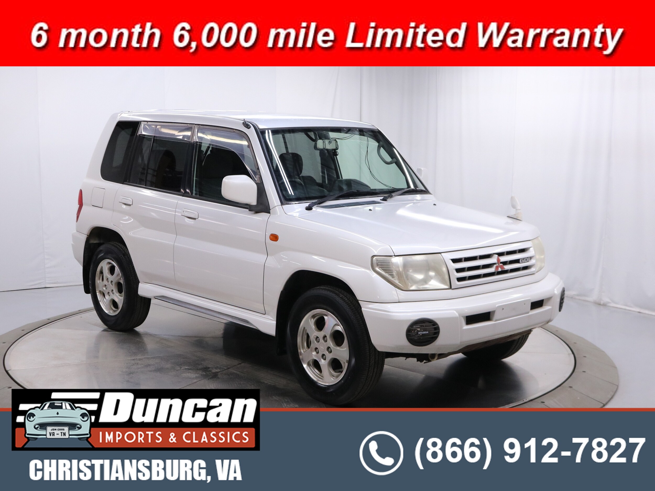 Used 1999 Mitsubishi Pajero For Sale at Duncan Imports and Classic Cars