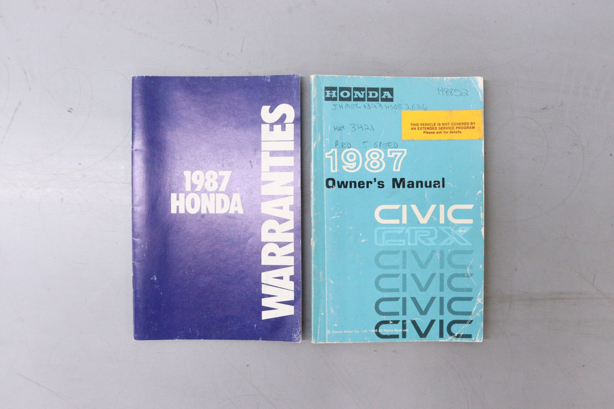 1987 Honda CRX 62