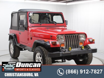 Used 1996 Jeep Wrangler For Sale at Duncan Imports and Classic Cars | VIN:  1J4FY29SXSP314956