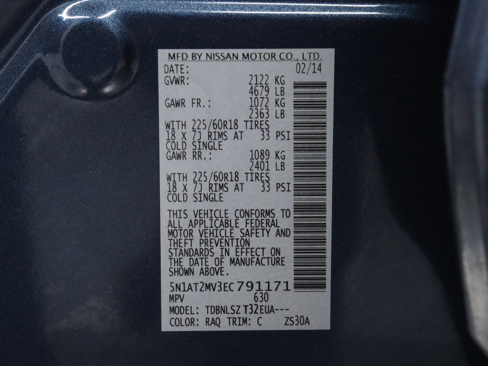 2014 Nissan Rogue 61