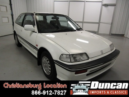 Used 1988 Honda Civic For Sale At Duncan Imports And Classic Cars