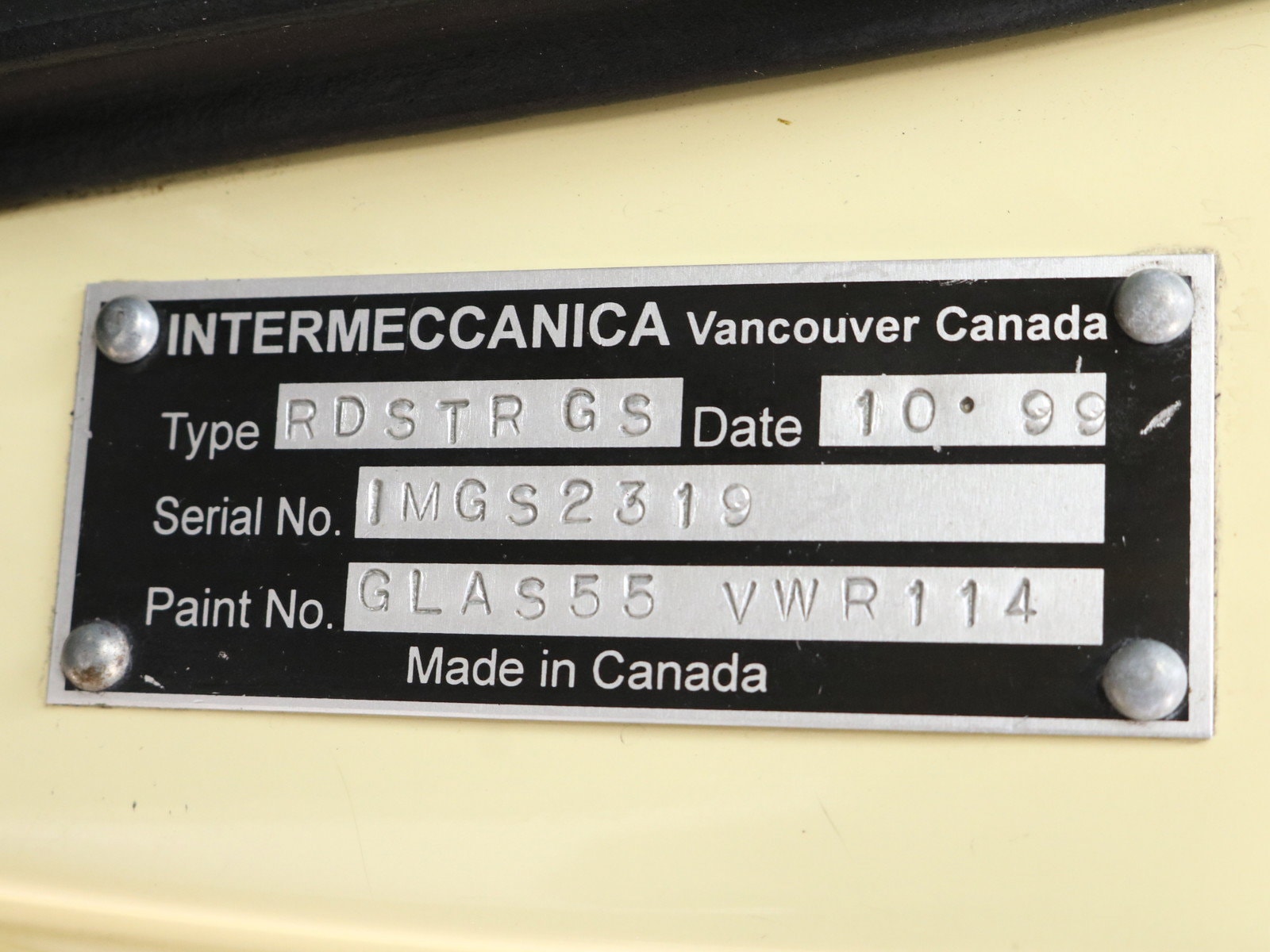 1999 Intermeccanica 356 Roadster 150