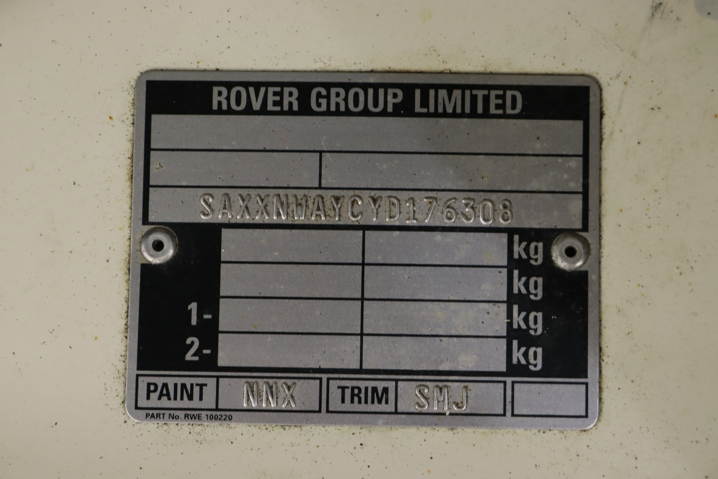 1999 Rover Mini 52