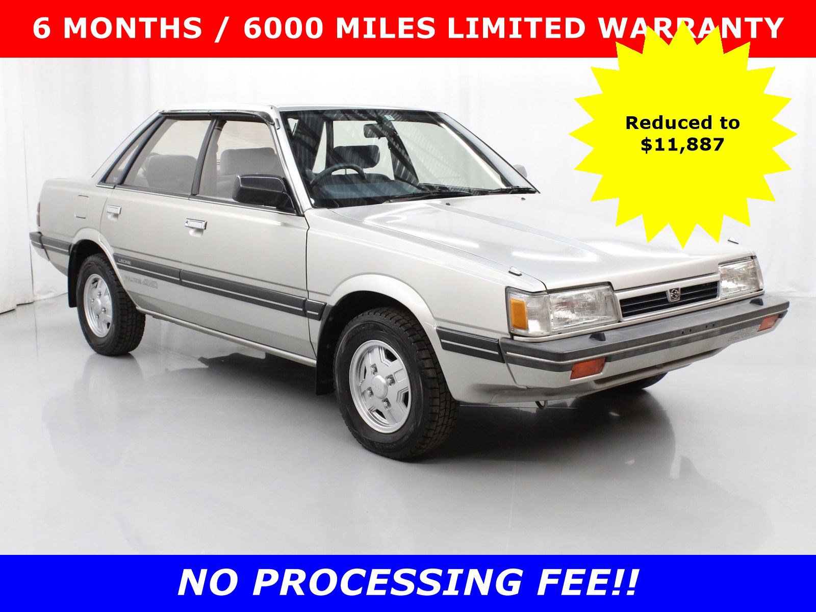Used 1988 Subaru Leone For Sale at Duncan Imports and Classic Cars