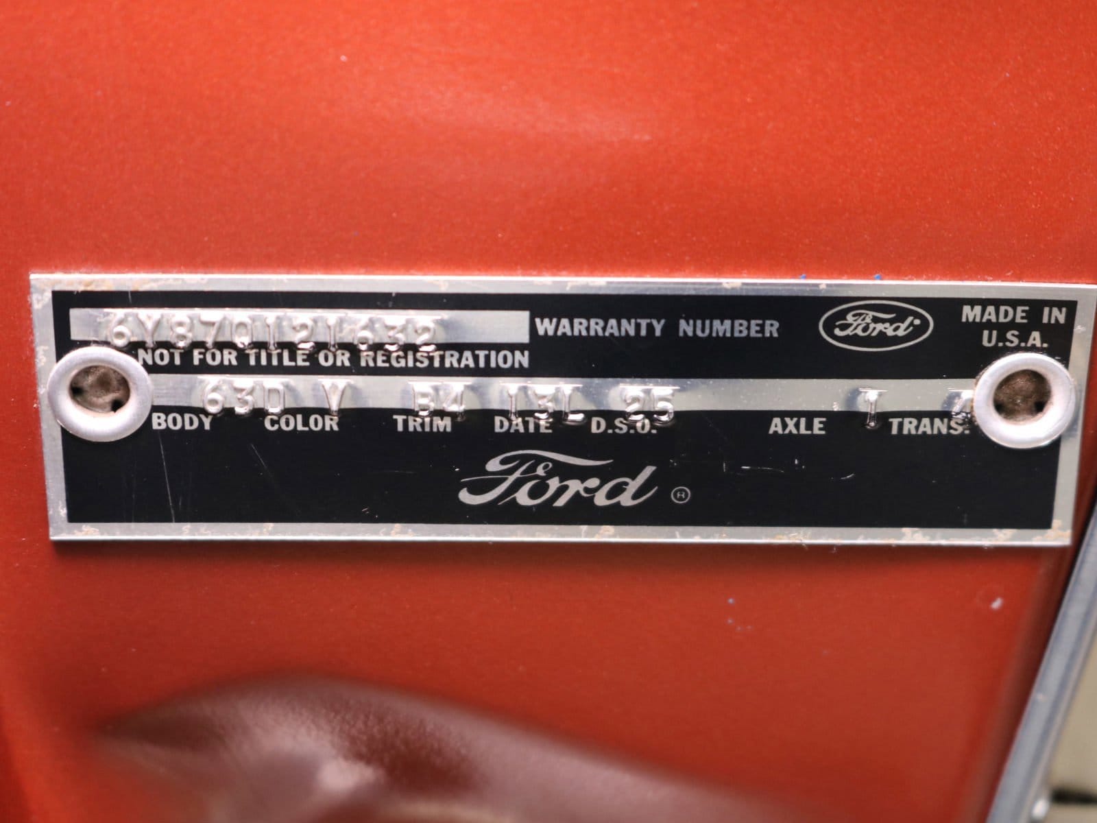 1966 Ford Thunderbird 68