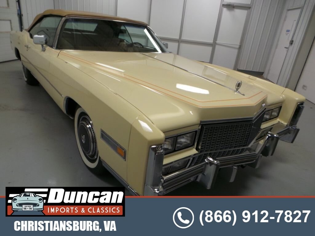 Used 1976 Cadillac Eldorado Convertible