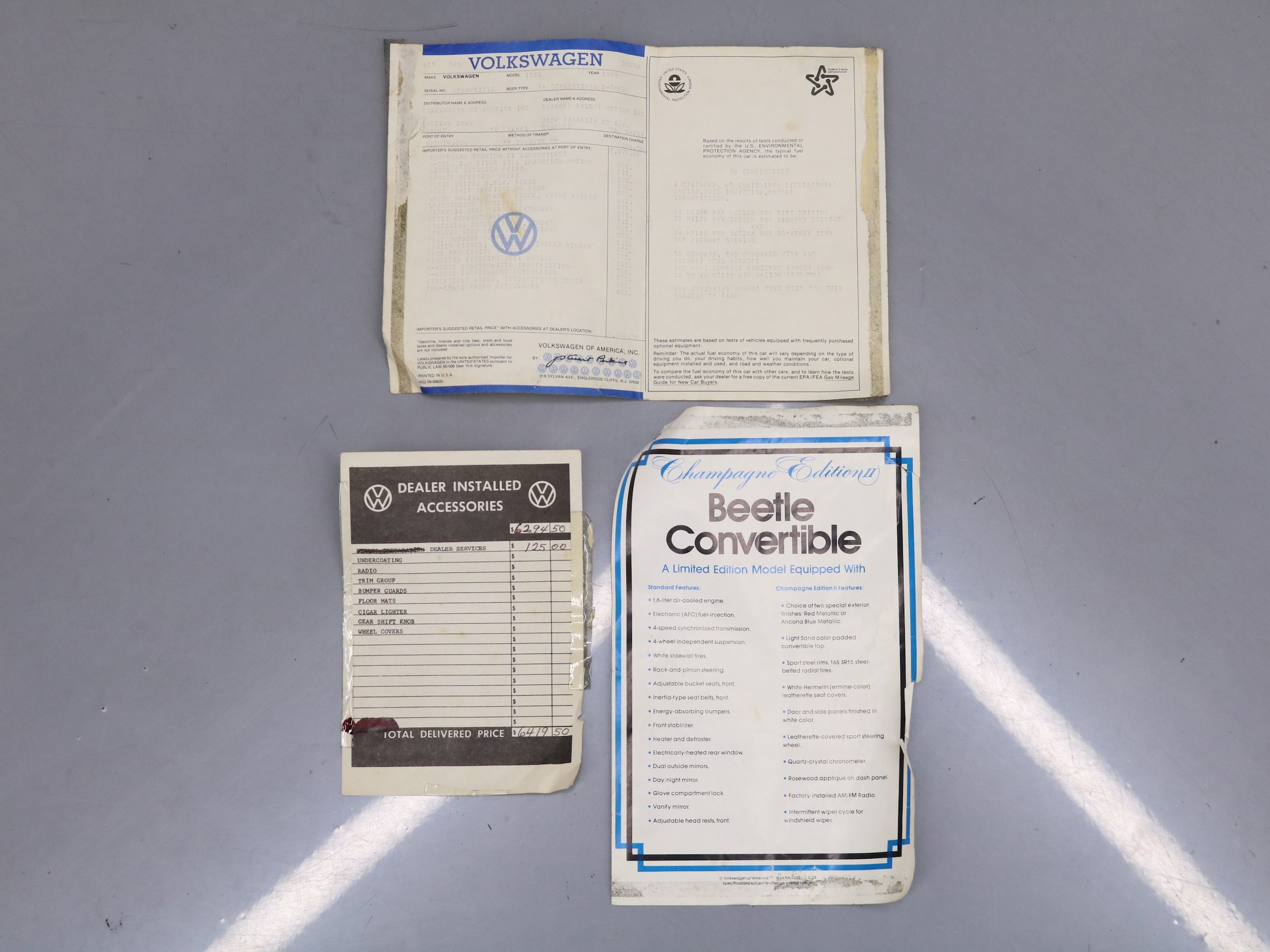 1978 Volkswagen Super Beetle 71