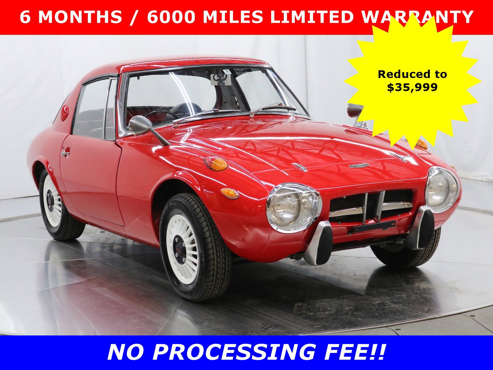 Used 1968 Toyota Sports 800 For Sale at Duncan Imports and Classic
