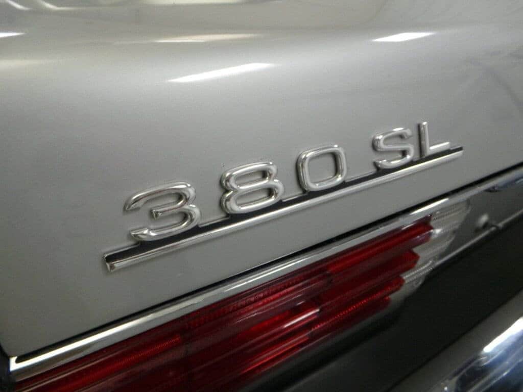 1982 Mercedes-Benz 380 SL 43