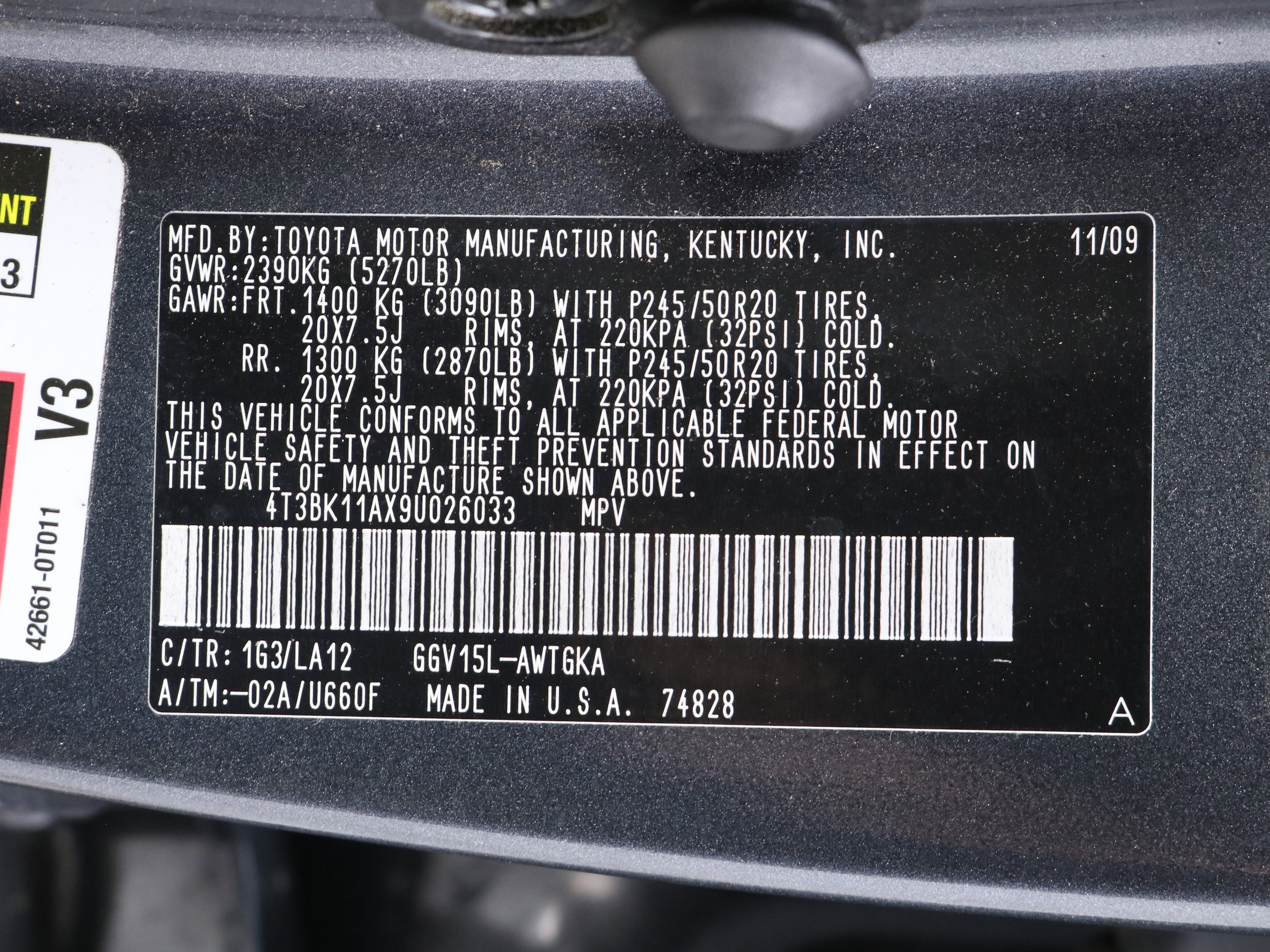 2009 Toyota Venza 67