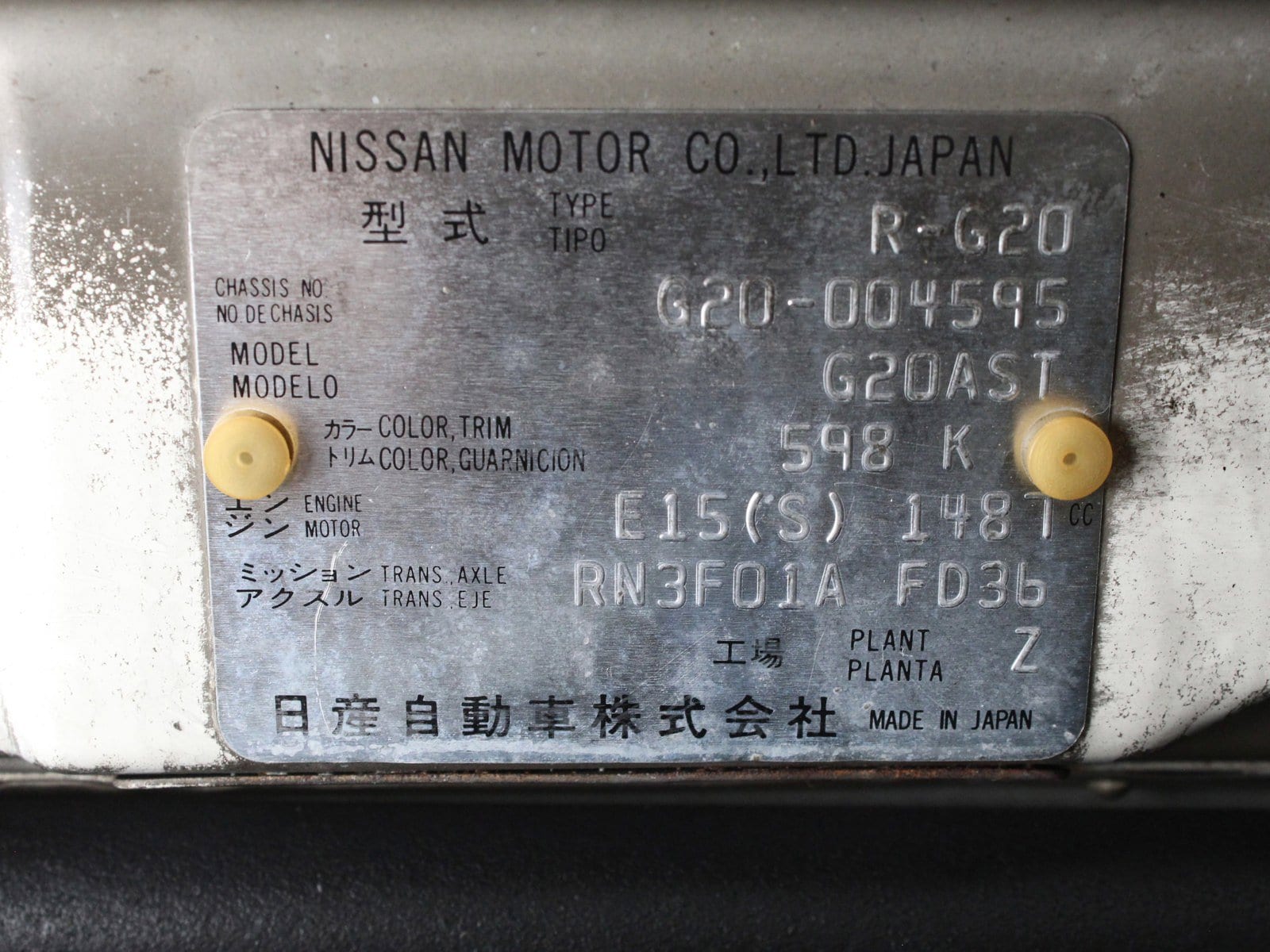 1989 Nissan S-Cargo 42