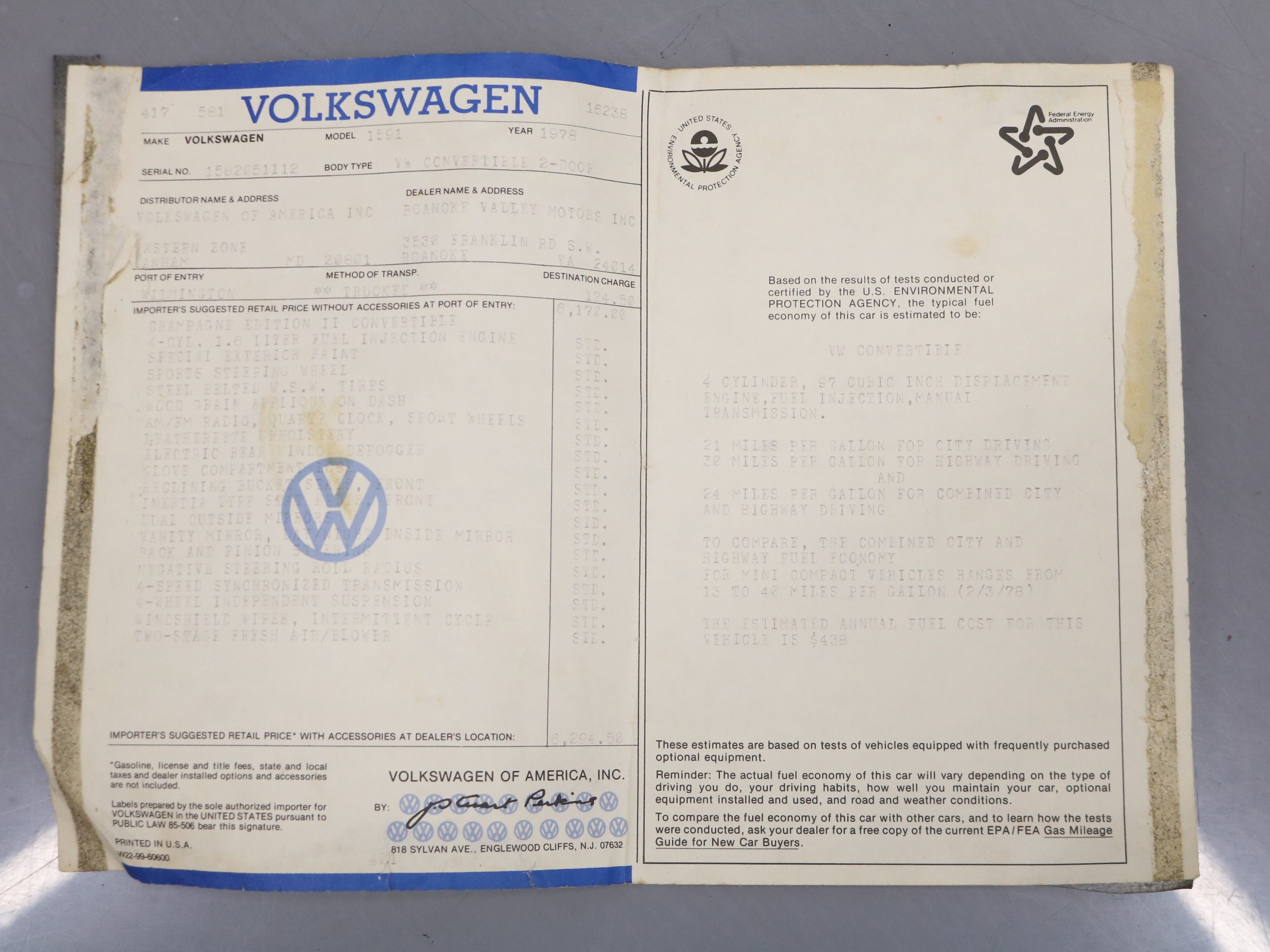 1978 Volkswagen Super Beetle 73
