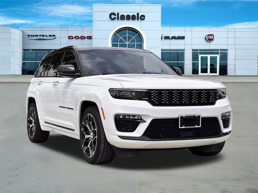 Used 2022 Jeep Grand Cherokee Summit Reserve with VIN 1C4RJHET1N8597254 for sale in Arlington, TX