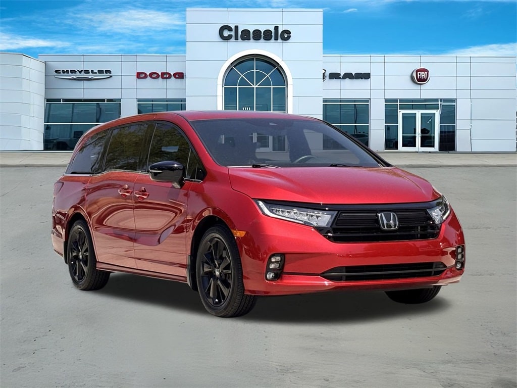 Used 2023 Honda Odyssey SPORT with VIN 5FNRL6H75PB044011 for sale in Arlington, TX