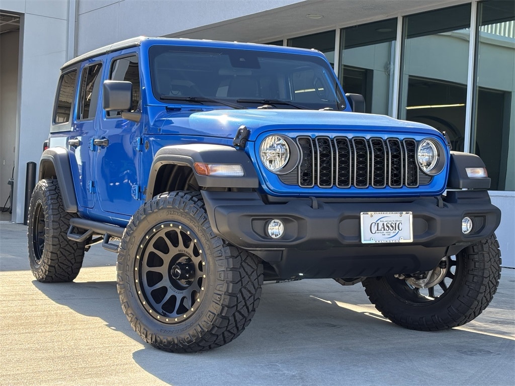 New 2025 Jeep Wrangler 4-DOOR SPORT S Sport Utility