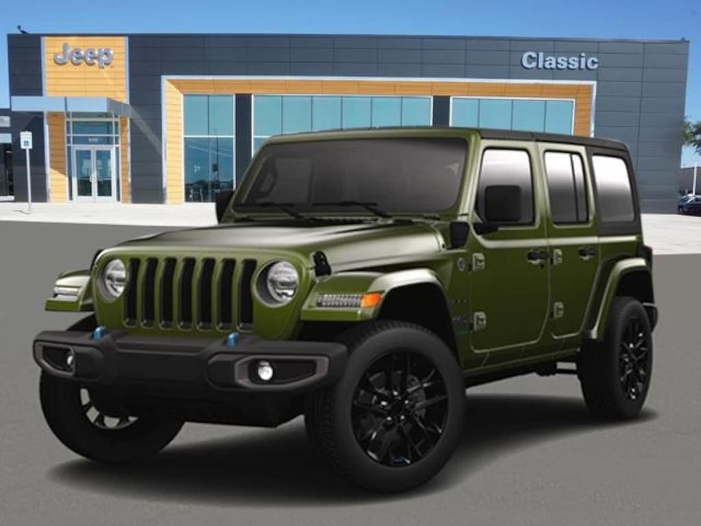 New 2023 Jeep Wrangler 4xe WRANGLER SAHARA 4xe For Sale | Arlington TX