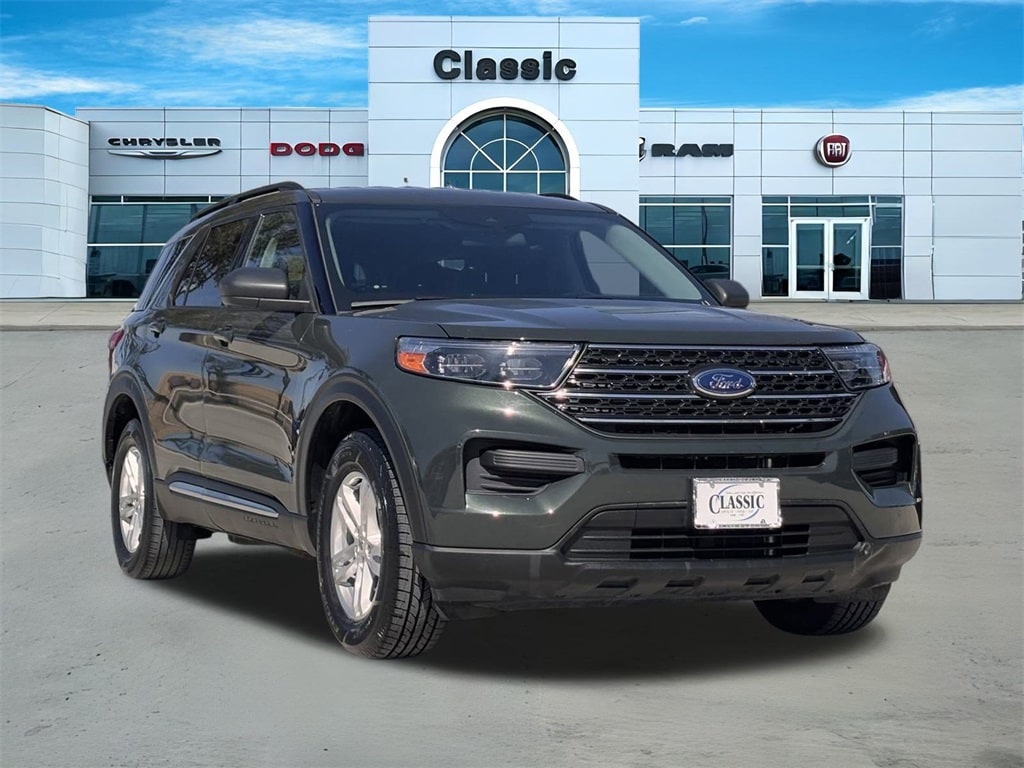 Used 2022 Ford Explorer XLT with VIN 1FMSK8DH5NGA21017 for sale in Arlington, TX
