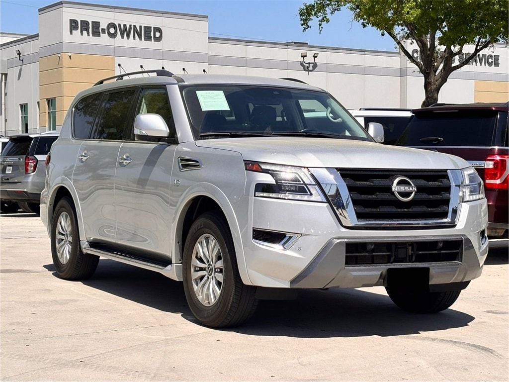Used 2022 Nissan Armada SV with VIN JN8AY2AD4N9677442 for sale in Arlington, TX