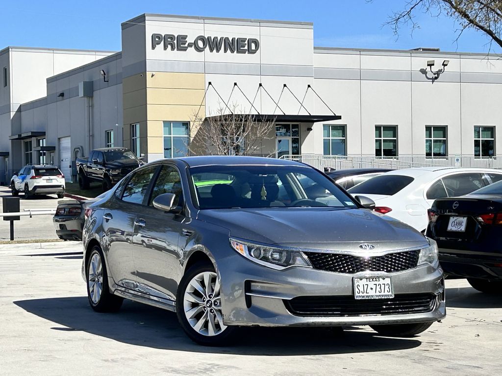 Used 2018 Kia Optima LX with VIN 5XXGT4L39JG274316 for sale in Arlington, TX