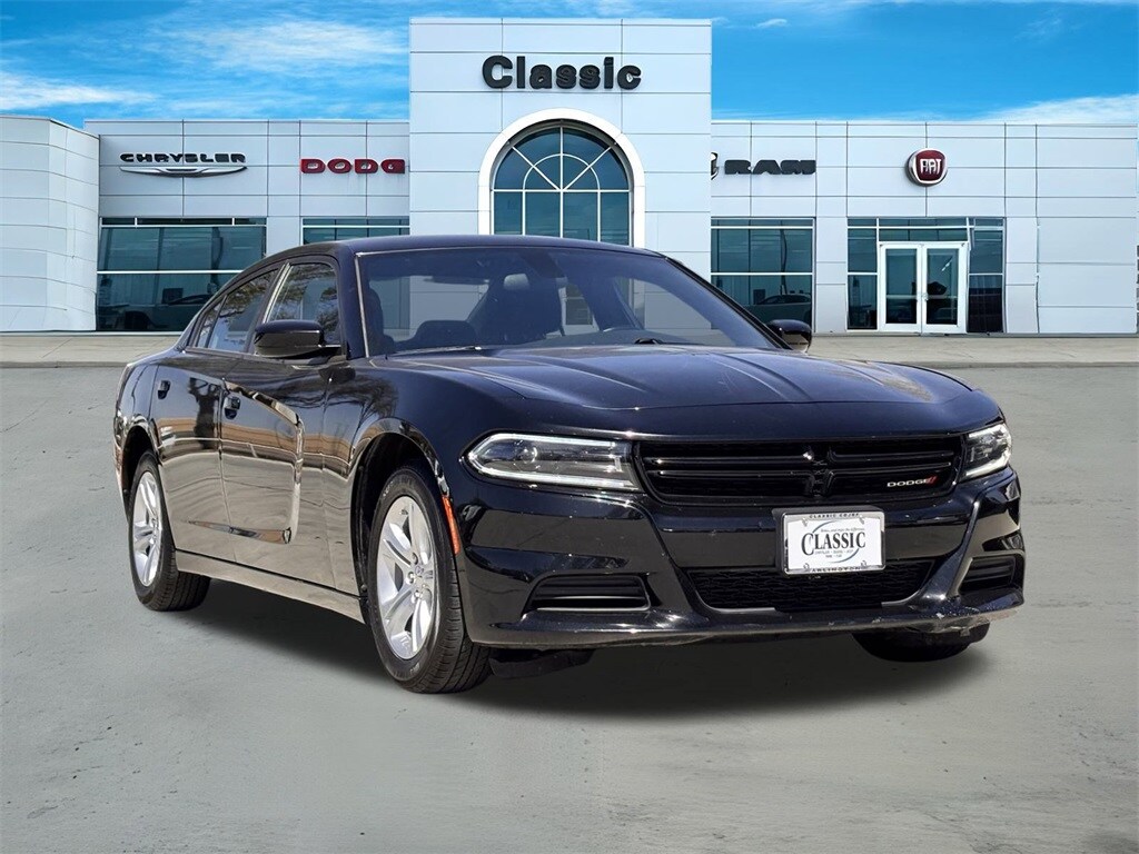 Used 2023 Dodge Charger SXT with VIN 2C3CDXBG1PH529875 for sale in Arlington, TX