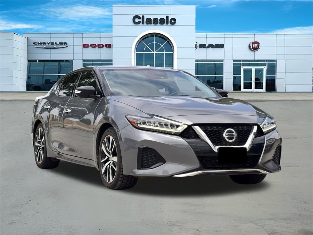 Used 2021 Nissan Maxima SV with VIN 1N4AA6CV7MC514448 for sale in Arlington, TX