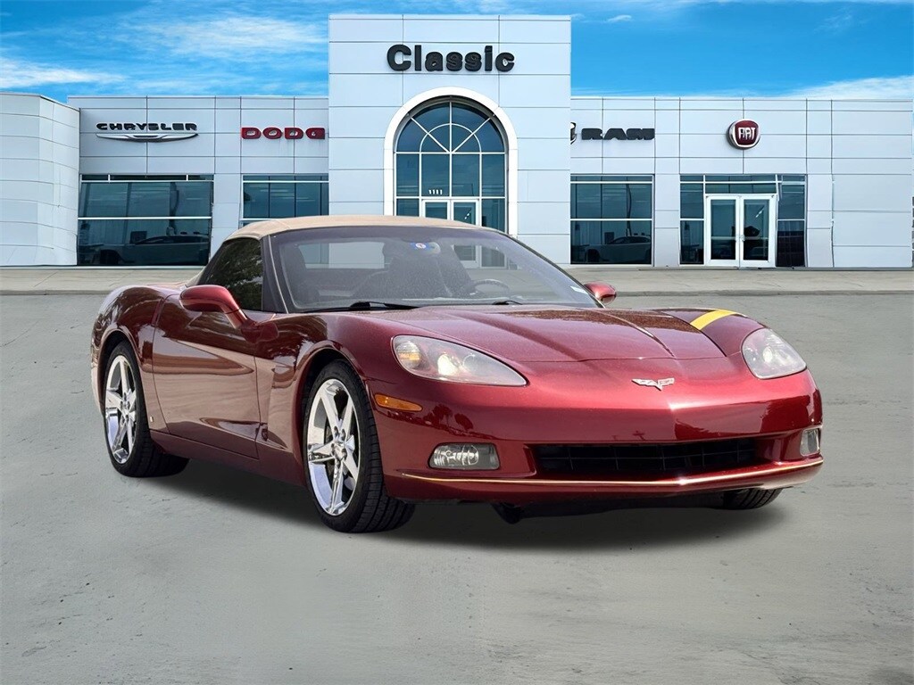 Used 2007 Chevrolet Corvette Base with VIN 1G1YY36U875106709 for sale in Arlington, TX