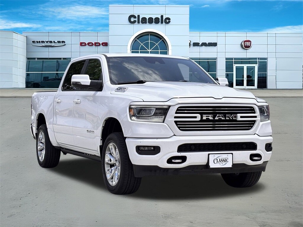 Used 2023 RAM Ram 1500 Pickup Laramie with VIN 1C6SRFJT3PN512060 for sale in Arlington, TX