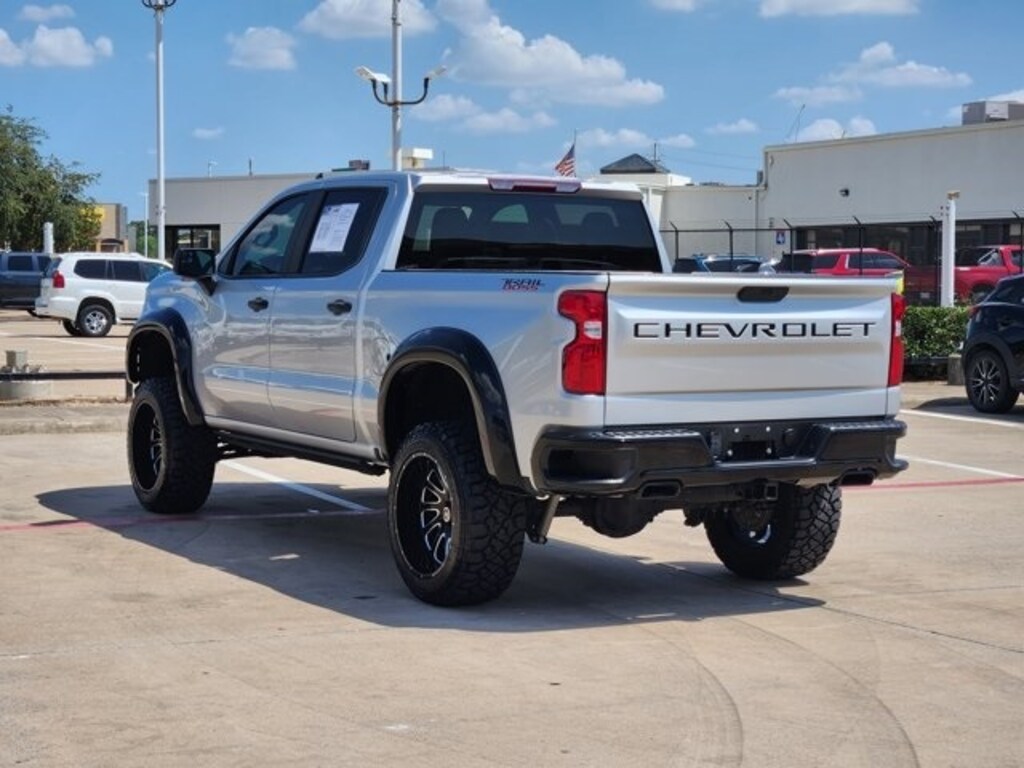 Used 2021 Chevrolet Silverado 1500 Custom Trail Boss Truck Crew Cab