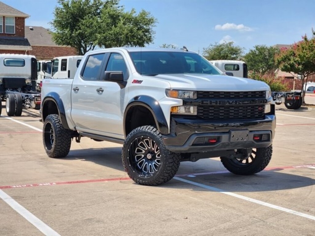 Used 2021 Chevrolet Silverado 1500 Custom Trail Boss Truck Crew Cab