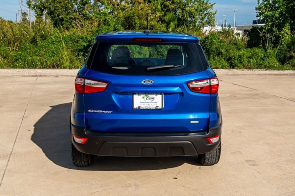 Certified 2020 Ford EcoSport S SUV