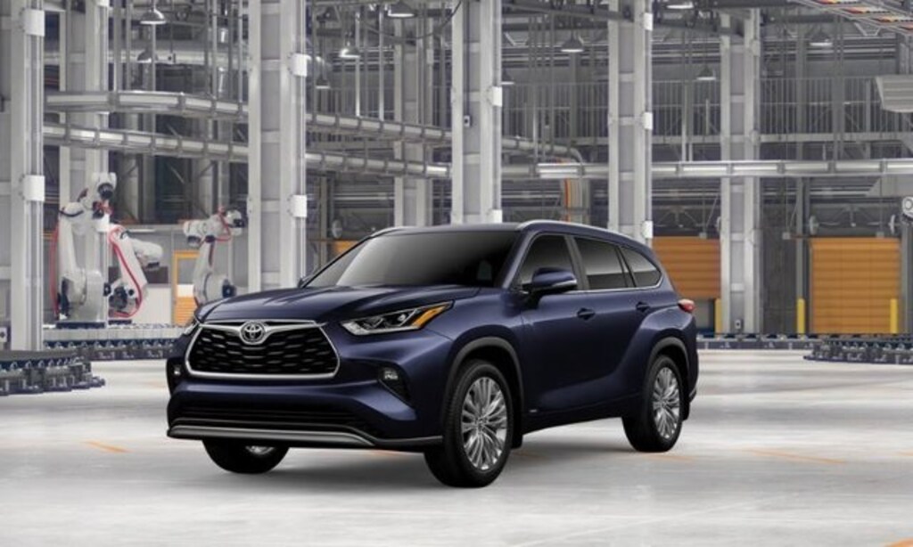 New 2026 Toyota Highlander Hybrid Platinum SUV