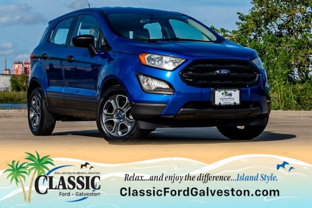 Certified 2020 Ford EcoSport S SUV