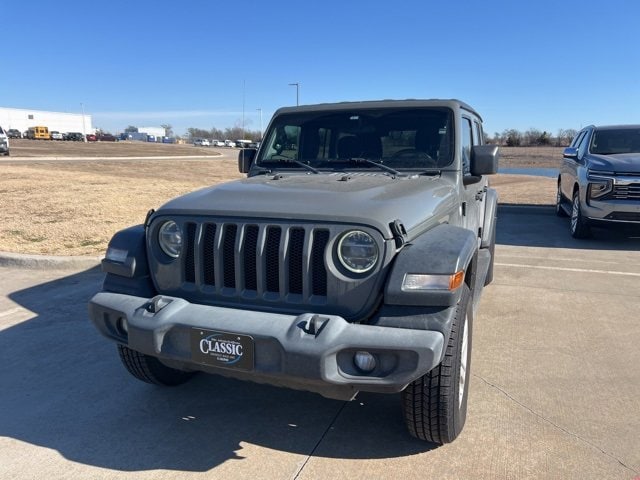 Used 2020 Jeep Wrangler Unlimited Sport S with VIN 1C4HJXDN0LW223803 for sale in Cleburne, TX